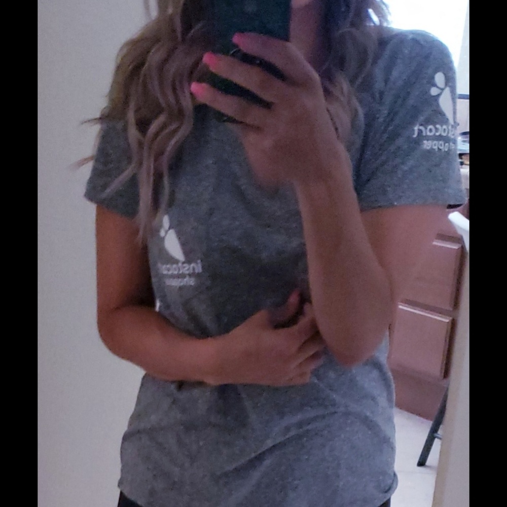 New Instacart V-neck Pocket T-Shirt